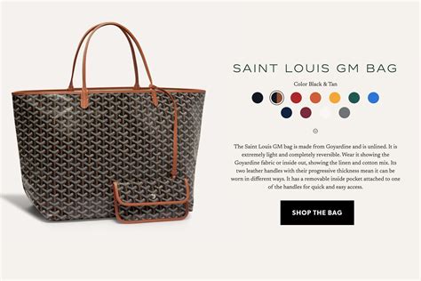 goyard manufacturing|Goyard most expensive bag.